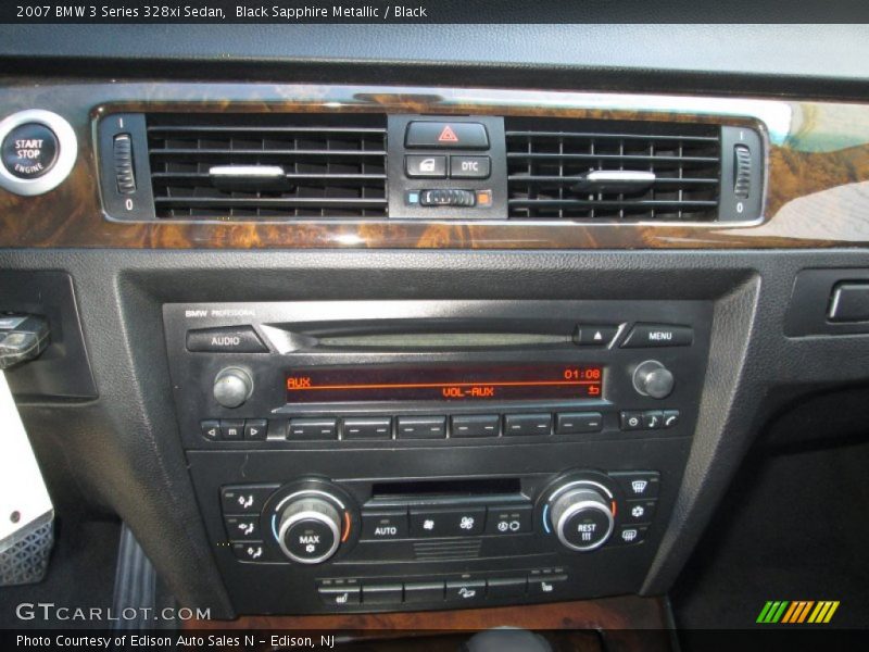 Black Sapphire Metallic / Black 2007 BMW 3 Series 328xi Sedan