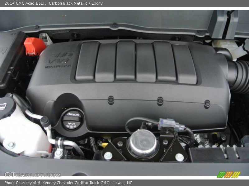 Carbon Black Metallic / Ebony 2014 GMC Acadia SLT
