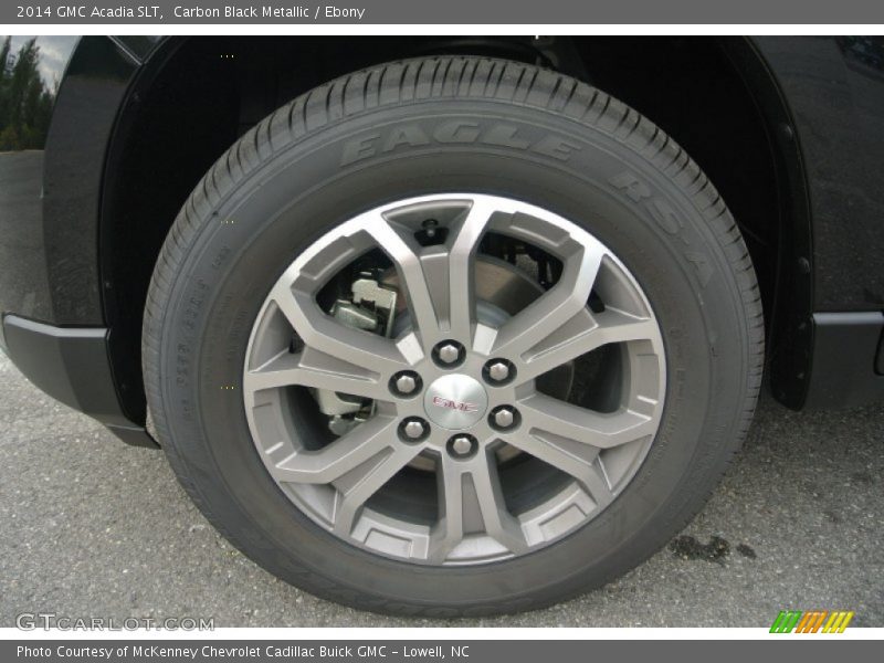 Carbon Black Metallic / Ebony 2014 GMC Acadia SLT