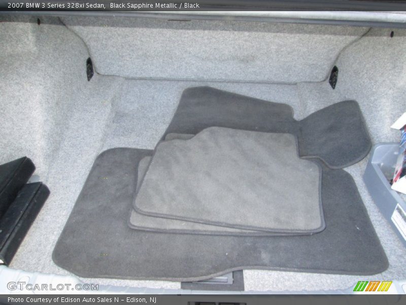 Black Sapphire Metallic / Black 2007 BMW 3 Series 328xi Sedan