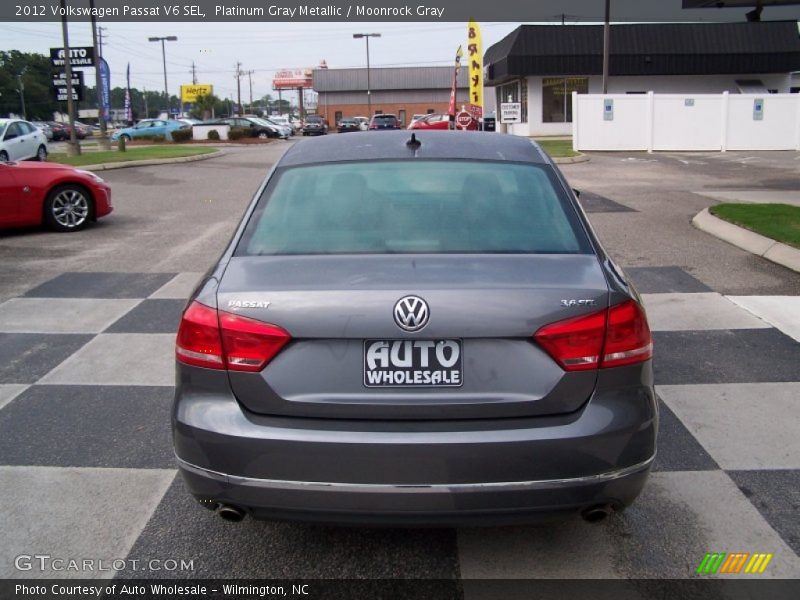 Platinum Gray Metallic / Moonrock Gray 2012 Volkswagen Passat V6 SEL