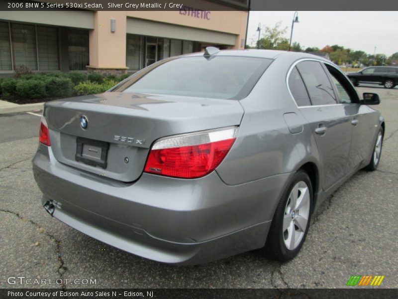 Silver Grey Metallic / Grey 2006 BMW 5 Series 530xi Sedan