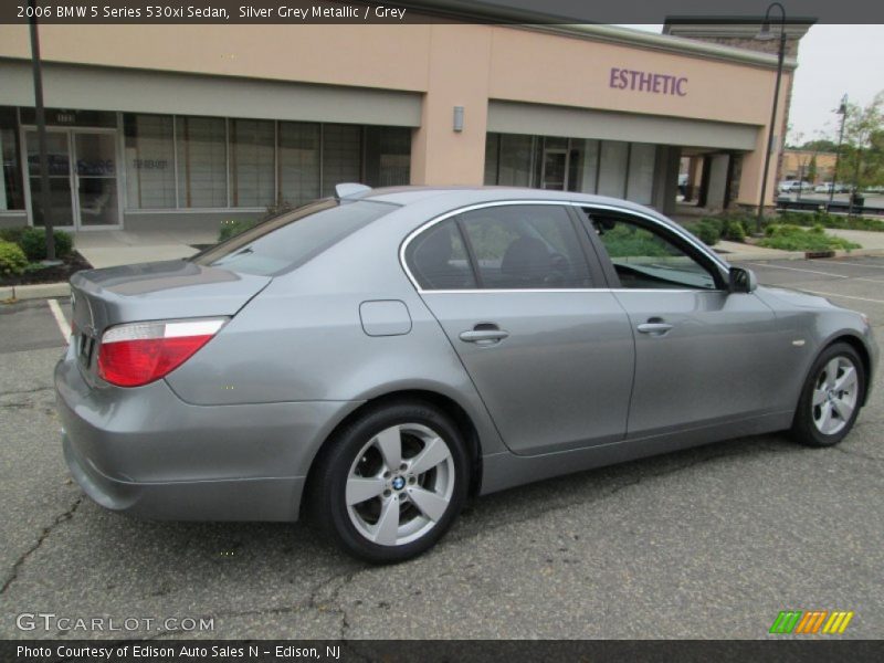 Silver Grey Metallic / Grey 2006 BMW 5 Series 530xi Sedan