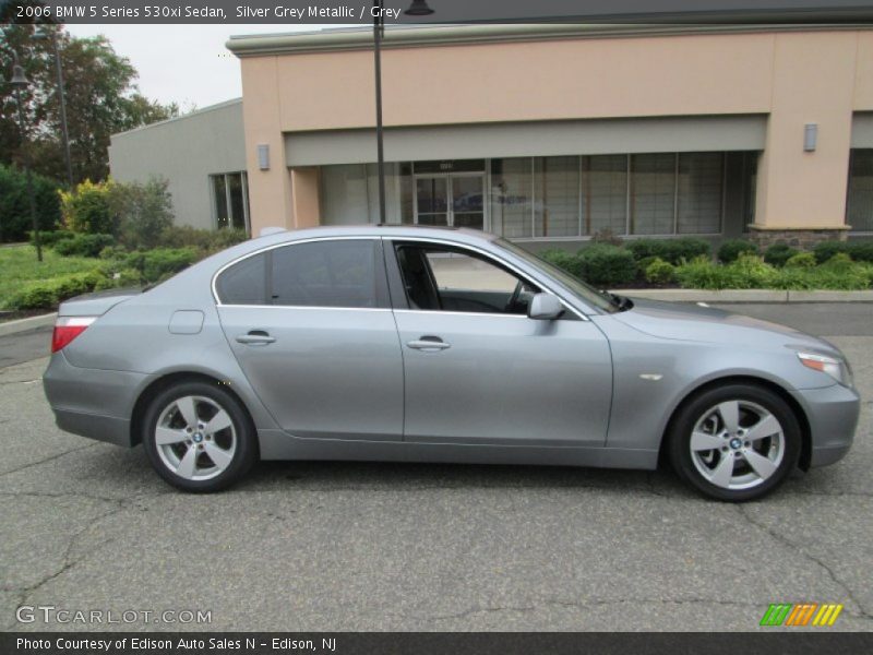 Silver Grey Metallic / Grey 2006 BMW 5 Series 530xi Sedan