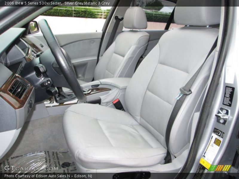 Silver Grey Metallic / Grey 2006 BMW 5 Series 530xi Sedan