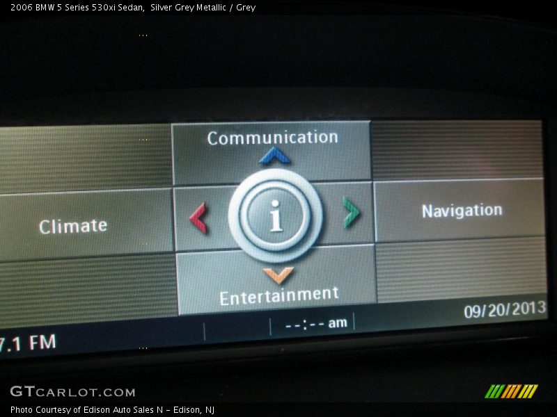 Silver Grey Metallic / Grey 2006 BMW 5 Series 530xi Sedan