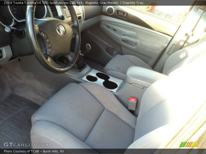 Magnetic Gray Metallic / Graphite Gray 2009 Toyota Tacoma V6 TRD Sport Access Cab 4x4