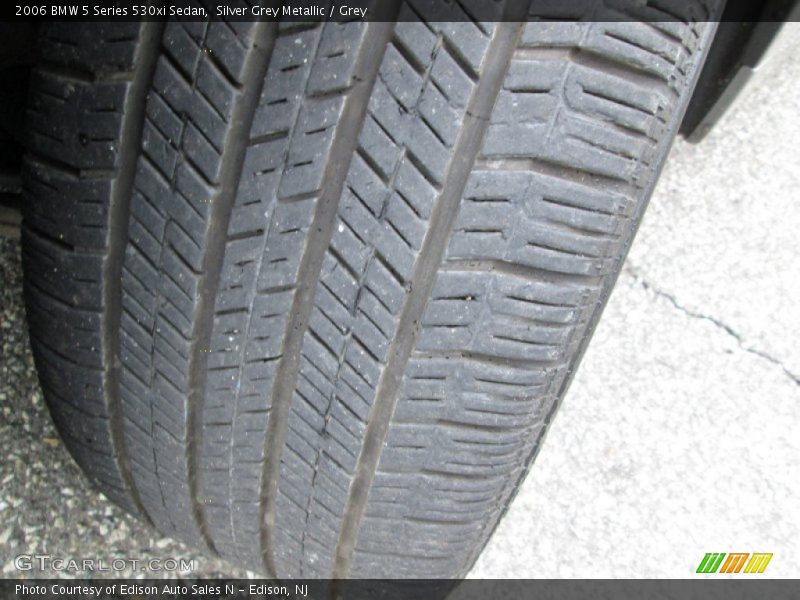 Silver Grey Metallic / Grey 2006 BMW 5 Series 530xi Sedan