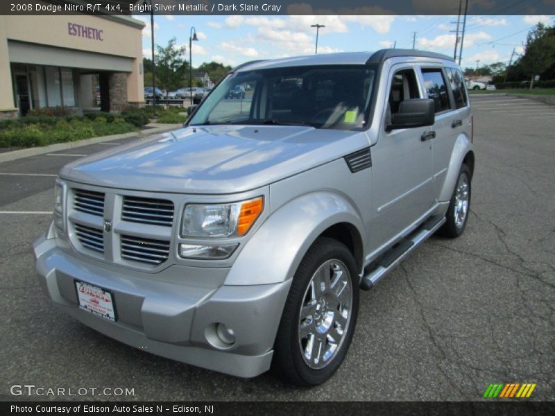 Bright Silver Metallic / Dark Slate Gray 2008 Dodge Nitro R/T 4x4