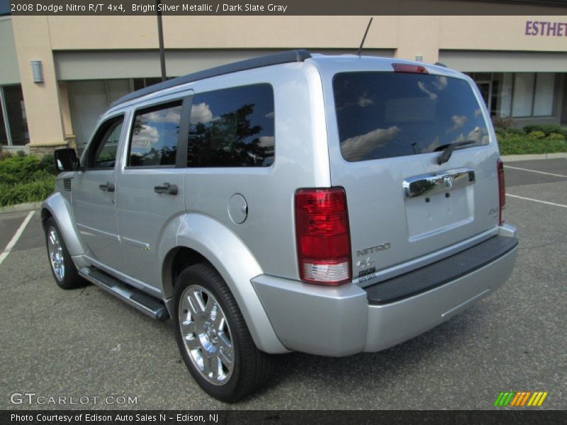 Bright Silver Metallic / Dark Slate Gray 2008 Dodge Nitro R/T 4x4