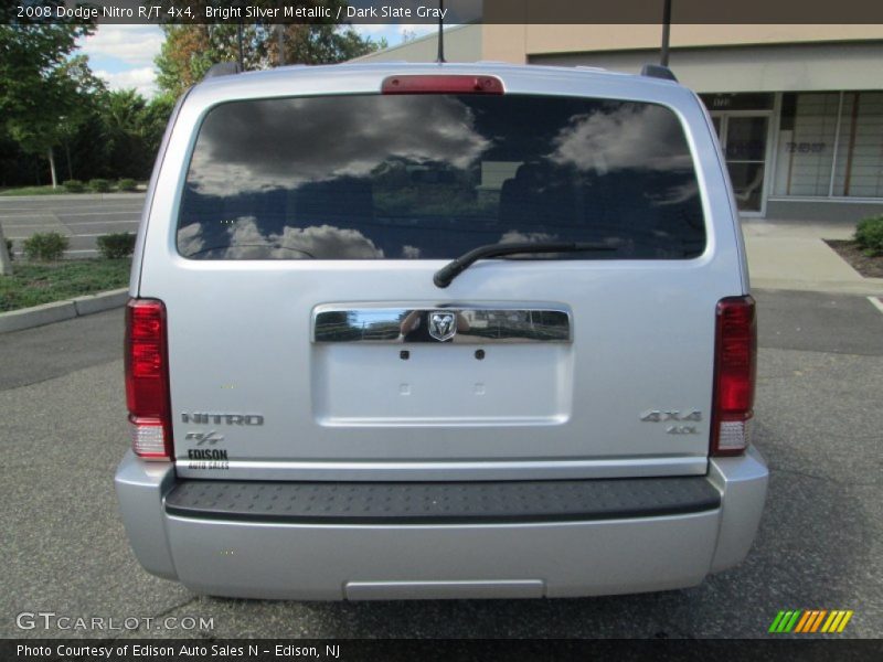 Bright Silver Metallic / Dark Slate Gray 2008 Dodge Nitro R/T 4x4