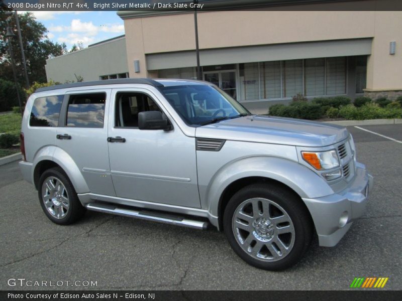 Bright Silver Metallic / Dark Slate Gray 2008 Dodge Nitro R/T 4x4