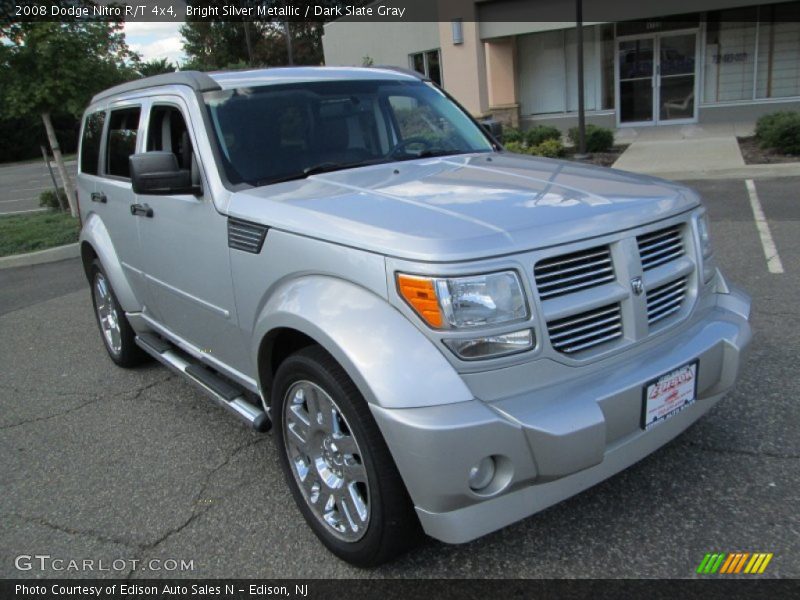 Bright Silver Metallic / Dark Slate Gray 2008 Dodge Nitro R/T 4x4