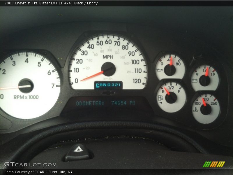 Black / Ebony 2005 Chevrolet TrailBlazer EXT LT 4x4