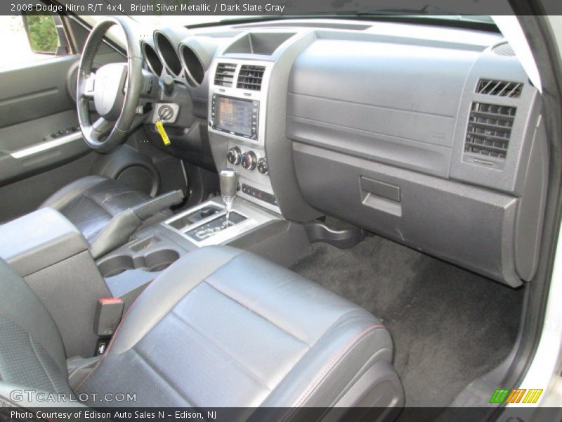 Bright Silver Metallic / Dark Slate Gray 2008 Dodge Nitro R/T 4x4