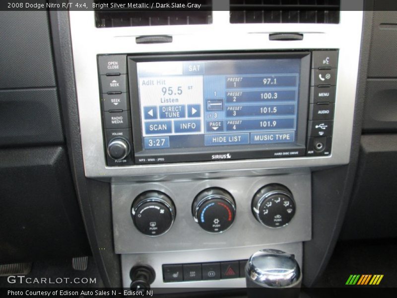 Bright Silver Metallic / Dark Slate Gray 2008 Dodge Nitro R/T 4x4