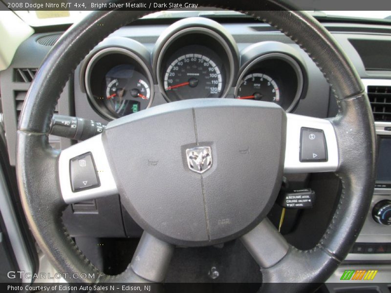 Bright Silver Metallic / Dark Slate Gray 2008 Dodge Nitro R/T 4x4