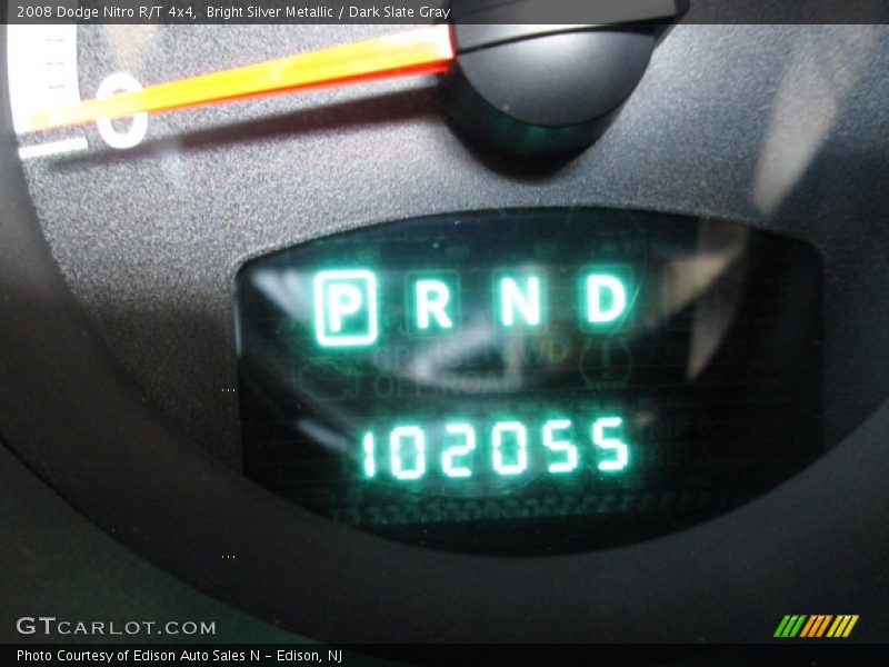 Bright Silver Metallic / Dark Slate Gray 2008 Dodge Nitro R/T 4x4