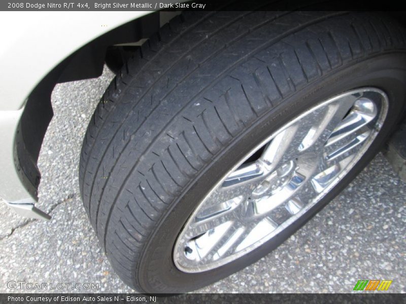 Bright Silver Metallic / Dark Slate Gray 2008 Dodge Nitro R/T 4x4