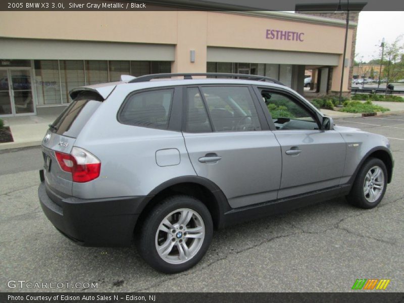 Silver Gray Metallic / Black 2005 BMW X3 3.0i