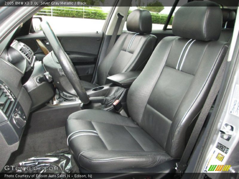 Silver Gray Metallic / Black 2005 BMW X3 3.0i