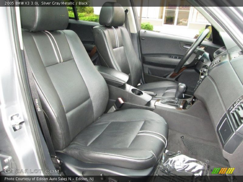 Silver Gray Metallic / Black 2005 BMW X3 3.0i