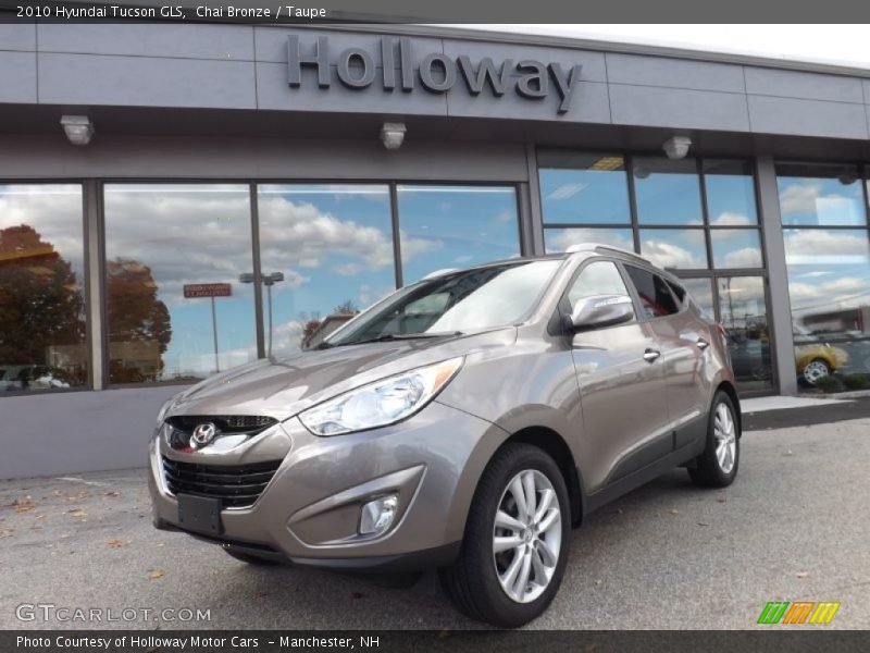 Chai Bronze / Taupe 2010 Hyundai Tucson GLS