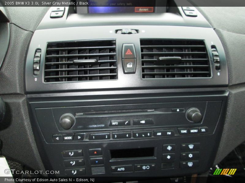 Silver Gray Metallic / Black 2005 BMW X3 3.0i