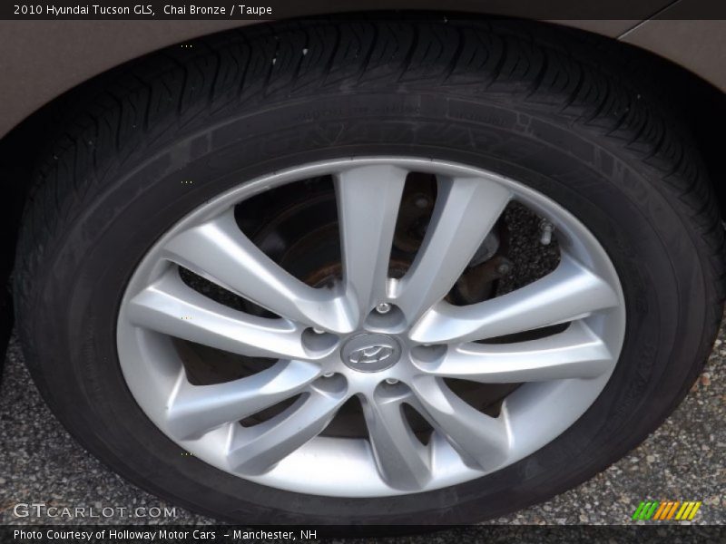 Chai Bronze / Taupe 2010 Hyundai Tucson GLS