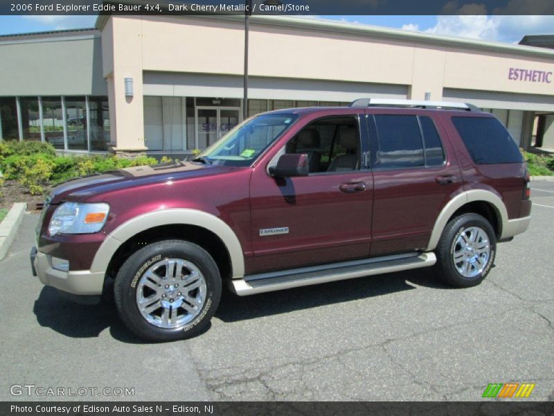 Dark Cherry Metallic / Camel/Stone 2006 Ford Explorer Eddie Bauer 4x4