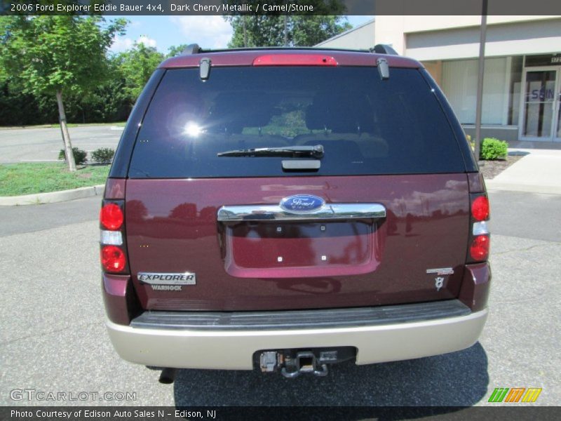 Dark Cherry Metallic / Camel/Stone 2006 Ford Explorer Eddie Bauer 4x4