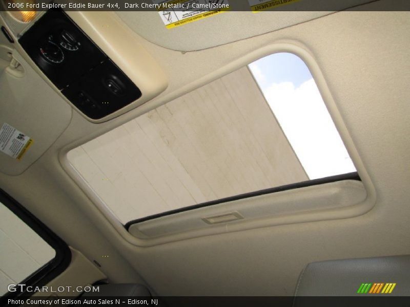 Dark Cherry Metallic / Camel/Stone 2006 Ford Explorer Eddie Bauer 4x4