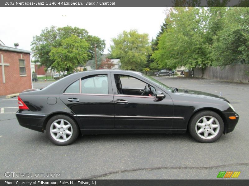 Black / Charcoal 2003 Mercedes-Benz C 240 4Matic Sedan