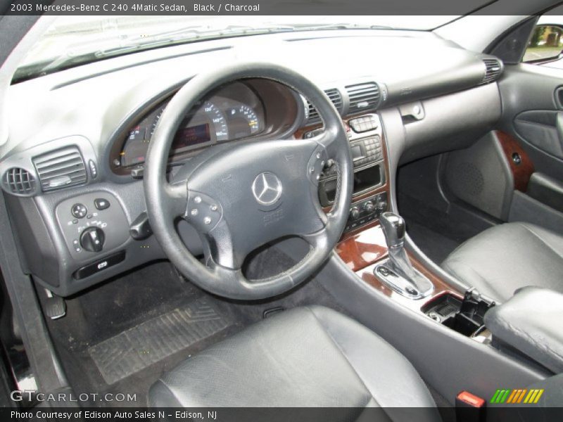 Black / Charcoal 2003 Mercedes-Benz C 240 4Matic Sedan