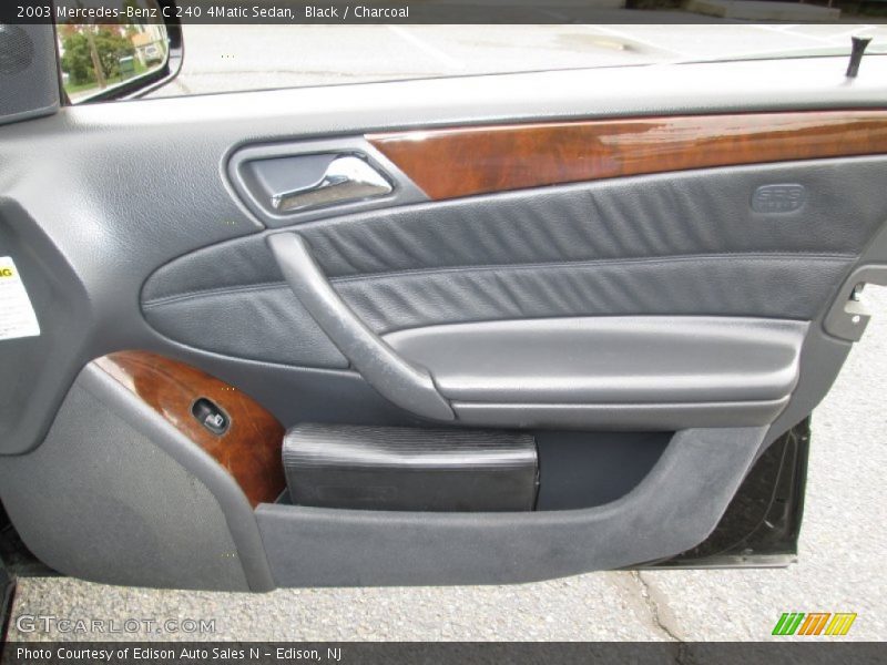 Black / Charcoal 2003 Mercedes-Benz C 240 4Matic Sedan