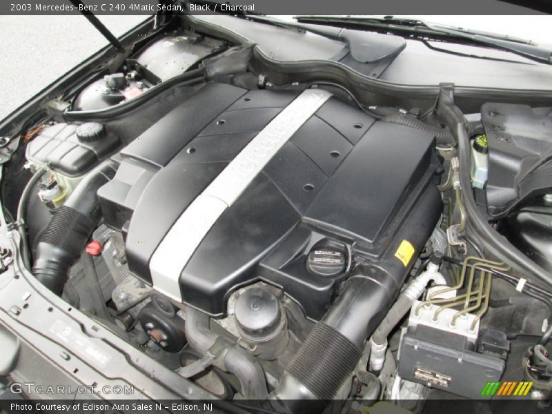 Black / Charcoal 2003 Mercedes-Benz C 240 4Matic Sedan