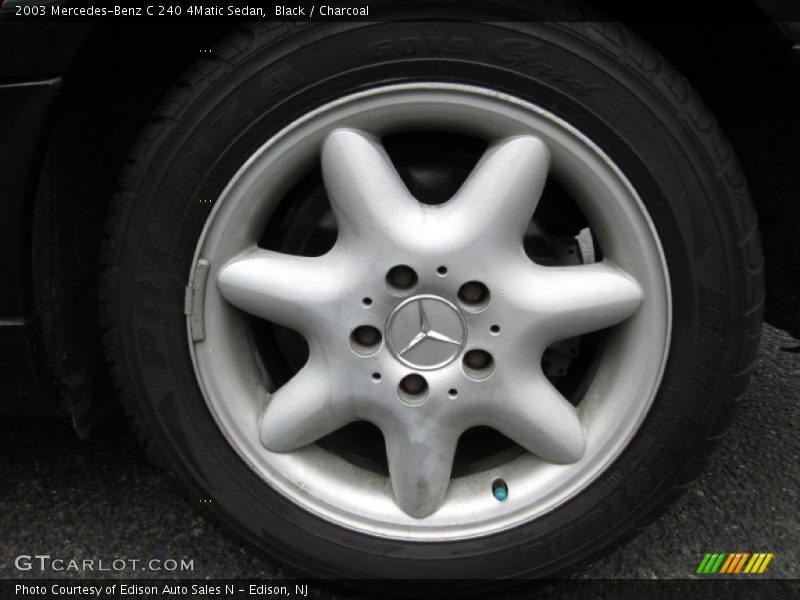 Black / Charcoal 2003 Mercedes-Benz C 240 4Matic Sedan