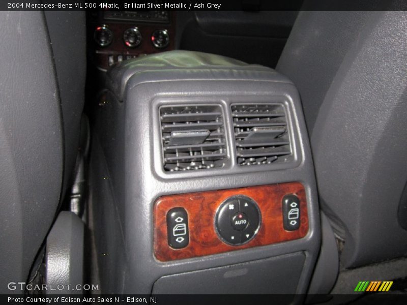 Brilliant Silver Metallic / Ash Grey 2004 Mercedes-Benz ML 500 4Matic
