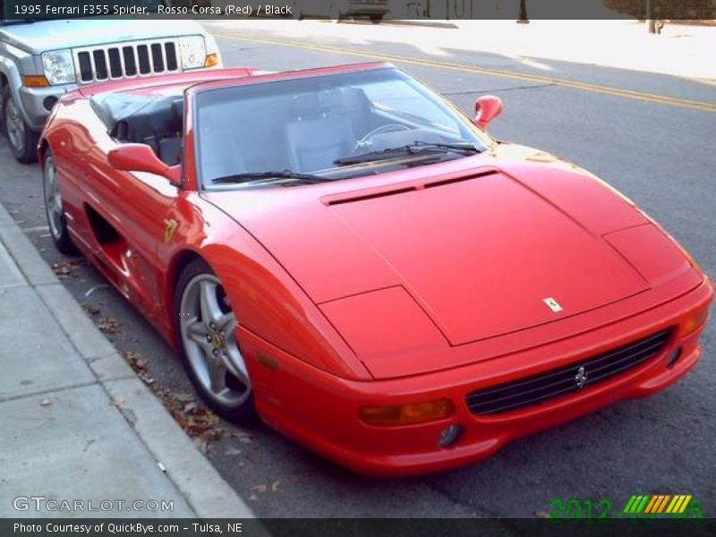 Front 3/4 View of 1995 F355 Spider