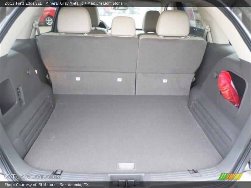 Mineral Gray Metallic / Medium Light Stone 2013 Ford Edge SEL