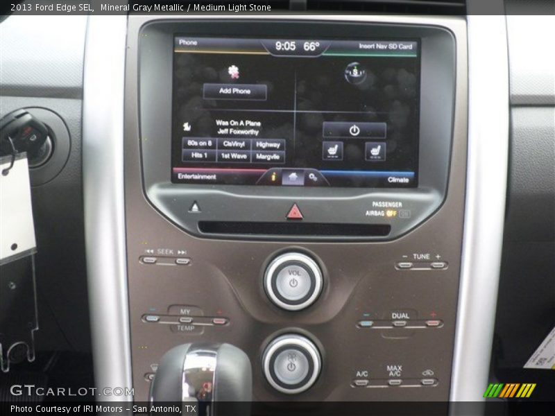 Mineral Gray Metallic / Medium Light Stone 2013 Ford Edge SEL