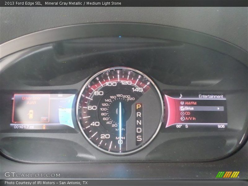 Mineral Gray Metallic / Medium Light Stone 2013 Ford Edge SEL