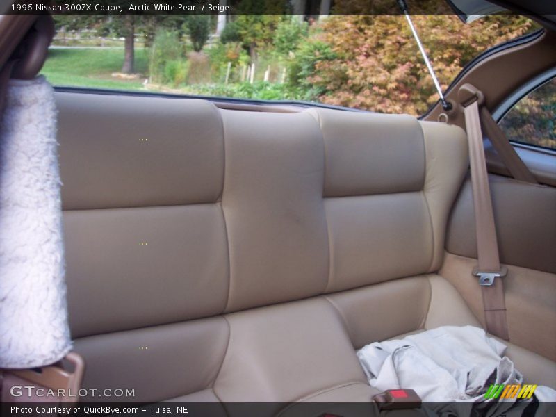 Rear Seat of 1996 300ZX Coupe