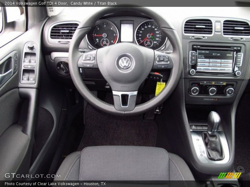  2014 Golf TDI 4 Door Steering Wheel