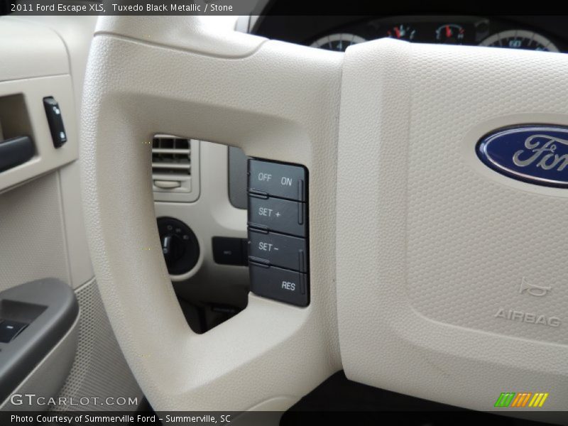 Tuxedo Black Metallic / Stone 2011 Ford Escape XLS