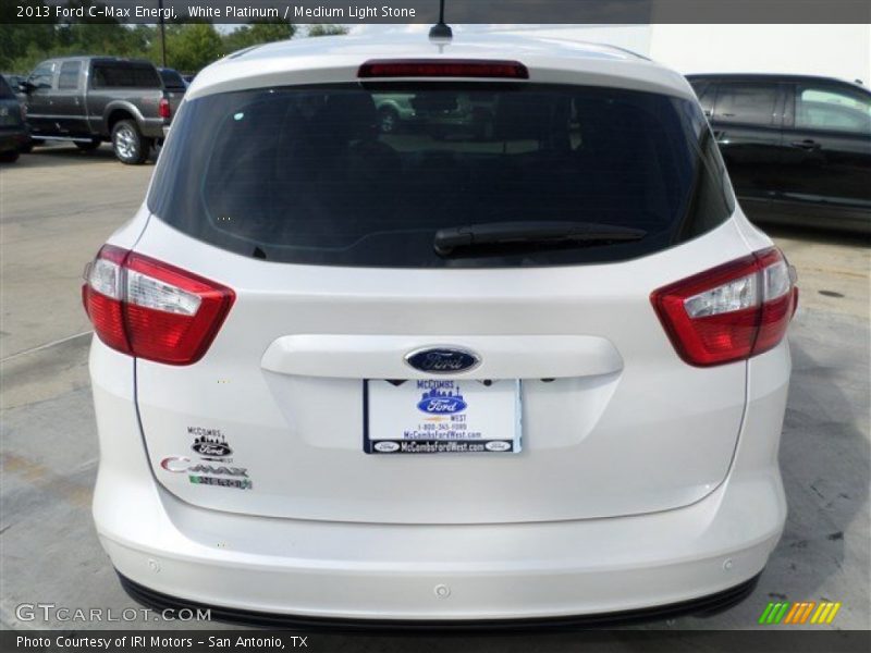 White Platinum / Medium Light Stone 2013 Ford C-Max Energi