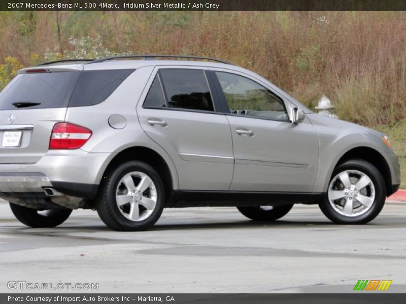 Iridium Silver Metallic / Ash Grey 2007 Mercedes-Benz ML 500 4Matic