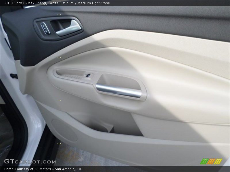 White Platinum / Medium Light Stone 2013 Ford C-Max Energi