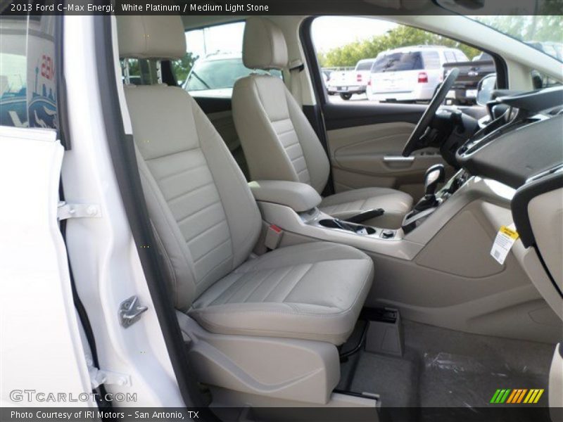 White Platinum / Medium Light Stone 2013 Ford C-Max Energi