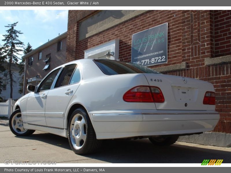 Glacier White / Ash 2000 Mercedes-Benz E 430 Sedan